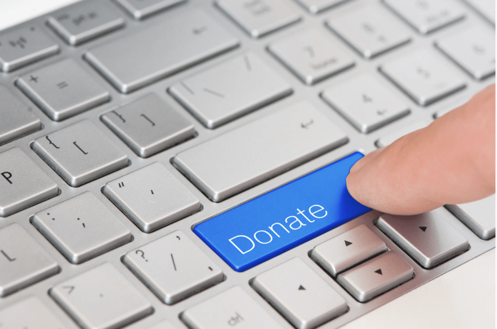 Donate Button on Keyboard